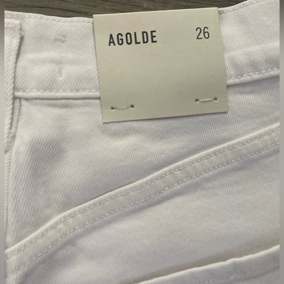 Agolde Riley High Rise Crop Jeans - Picture 3 of 9